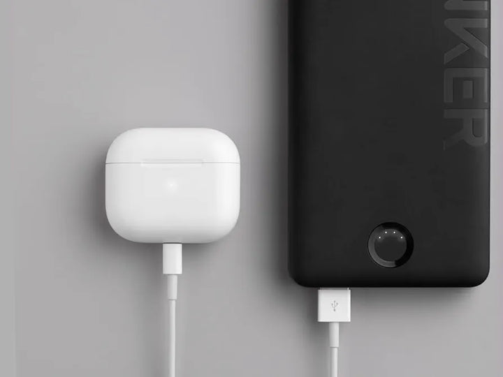 Anker External Battery, 323 Power Bank 10,000 mAh with 2 Ports , Fast Charging 12 W for iPhone 15 14 13 Pro, Huawei, iPad Pro/Air, Samsung Galaxy and Plus Encore 