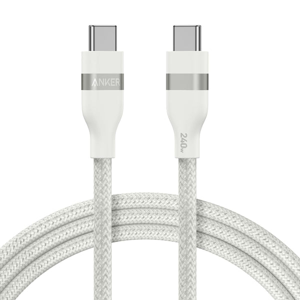 انكر كيبل USB C، 240W 6 مضفر-C الى شحن سريع-النوع لايفون 15 / برو بلس ماكس، ماك بوك ايباد اير 4، جالكسي S23، المتزايد 
